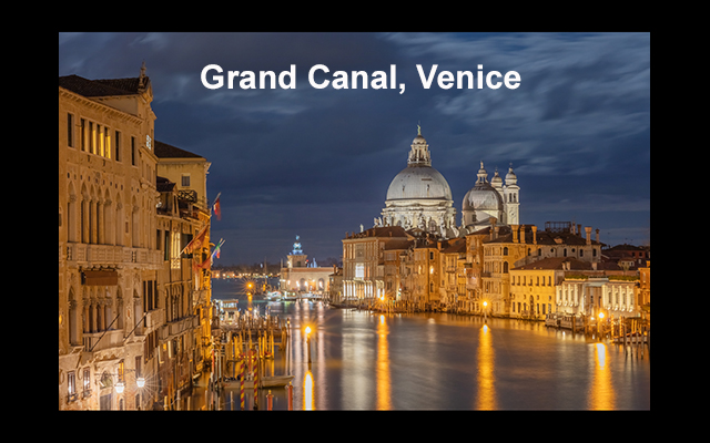 77 Grand Canal, Venice copy