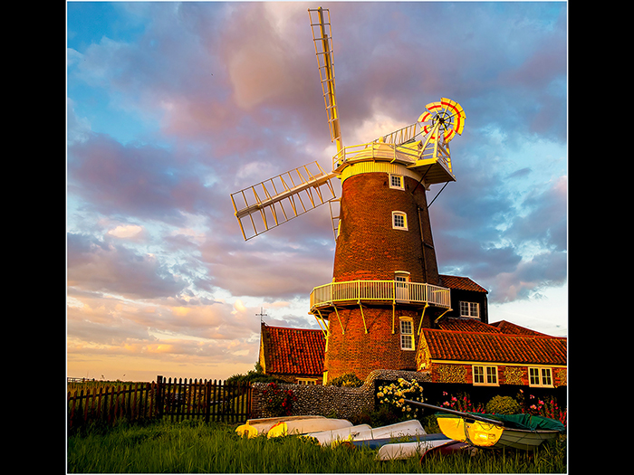 4 Joint (albert Moore) VHC Cley Mill at Sunset web
